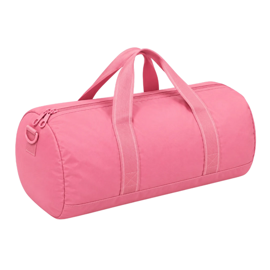 Basilz Pink Travel Duffel Bag Sports Gym Overnight Carryall