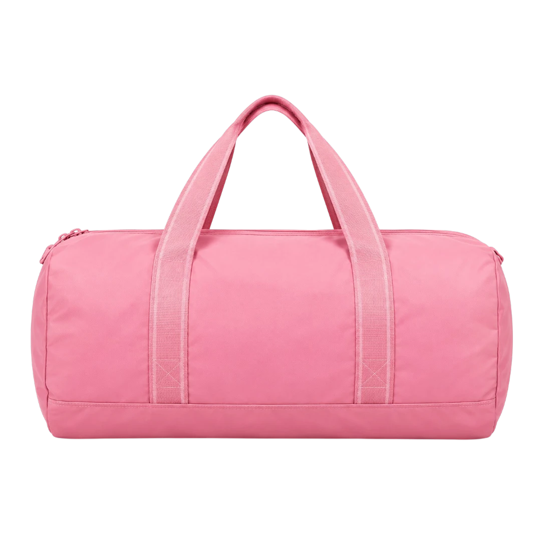 Basilz Pink Travel Duffel Bag Sports Gym Overnight Carryall